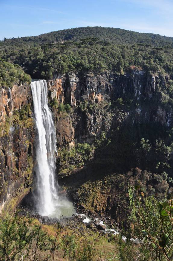 O belíssimo Salto São Francisco, em Prudentópolis - PR